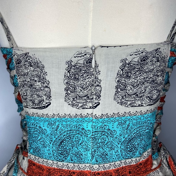 Anthro®Festival Dress Lace-up Sides - Picture 5 of 12